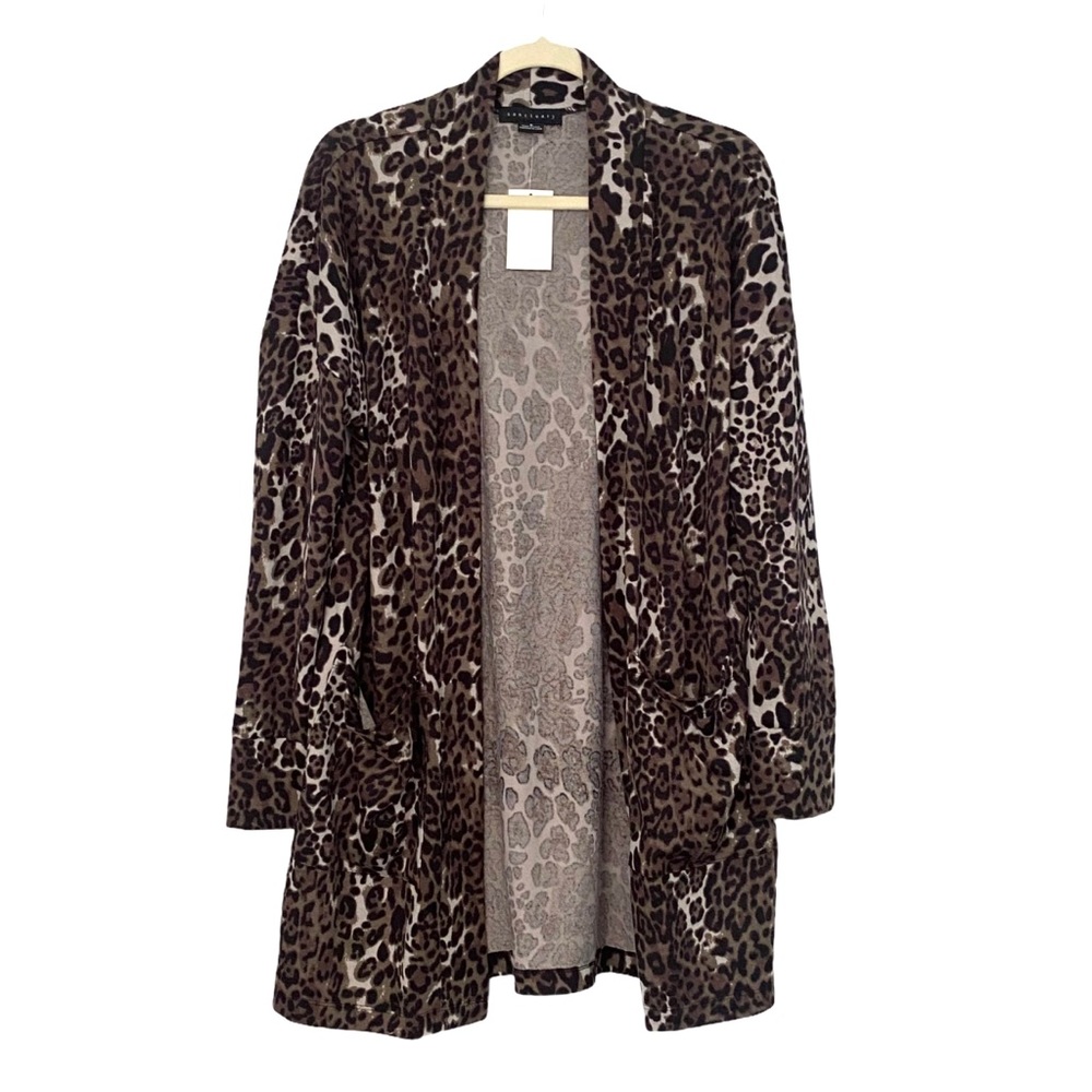 NEW Sanctuary Camp Patch Pocket Leopard Cardigan - Picture 4 of 8